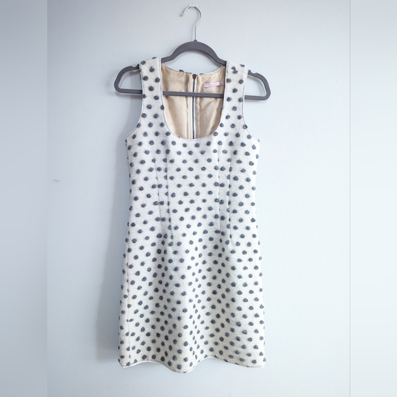 Calypso St. Barth Dresses & Skirts - Calypso St. Barth Wool Polka Dot Dress w/ Silk Slip NWOT